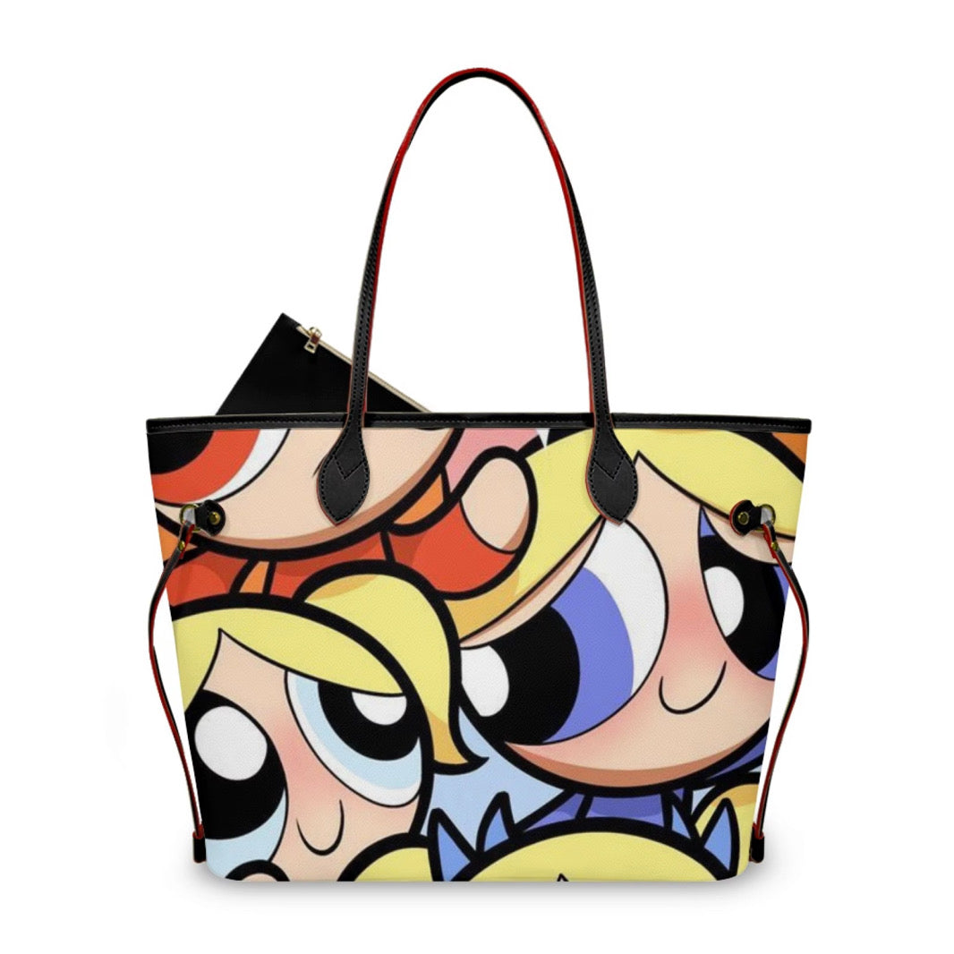 Power Pop Girls Tote💙💛❤️