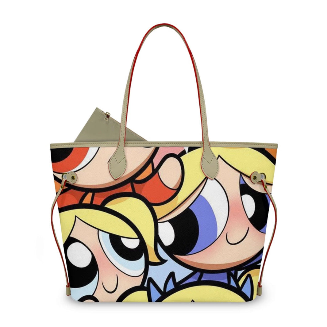 Power Pop Girls Tote💙💛❤️