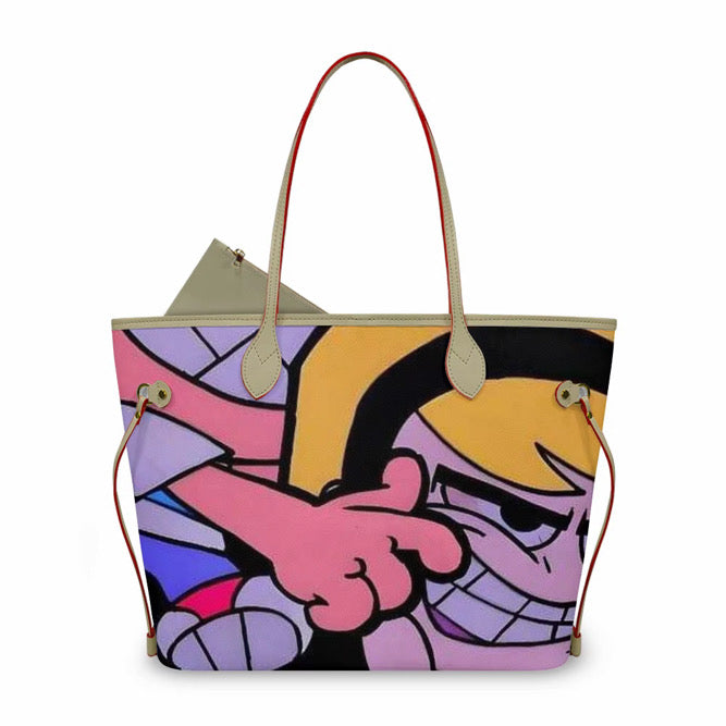 Dexter’s Laboratory Retro Tote Bag 🧪💖