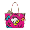 hello bow tote bags