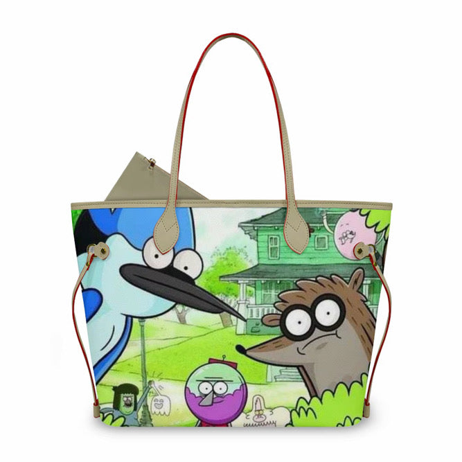 Regular Show Neighborhood Tote Bag 💙🌿