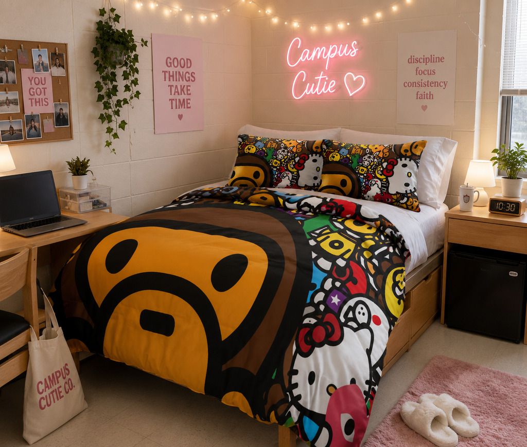 hello street pop comforter Set