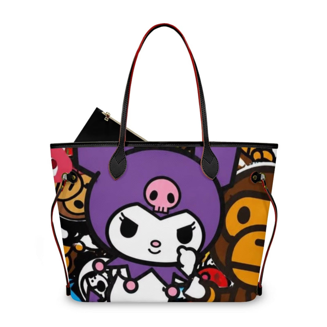 Kuromi Street Pop Tote Bag