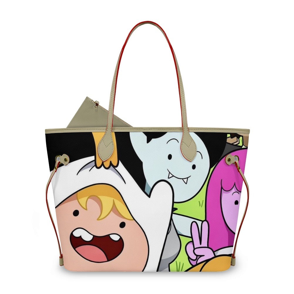 adventure times tote bag 💙💜🩷💚