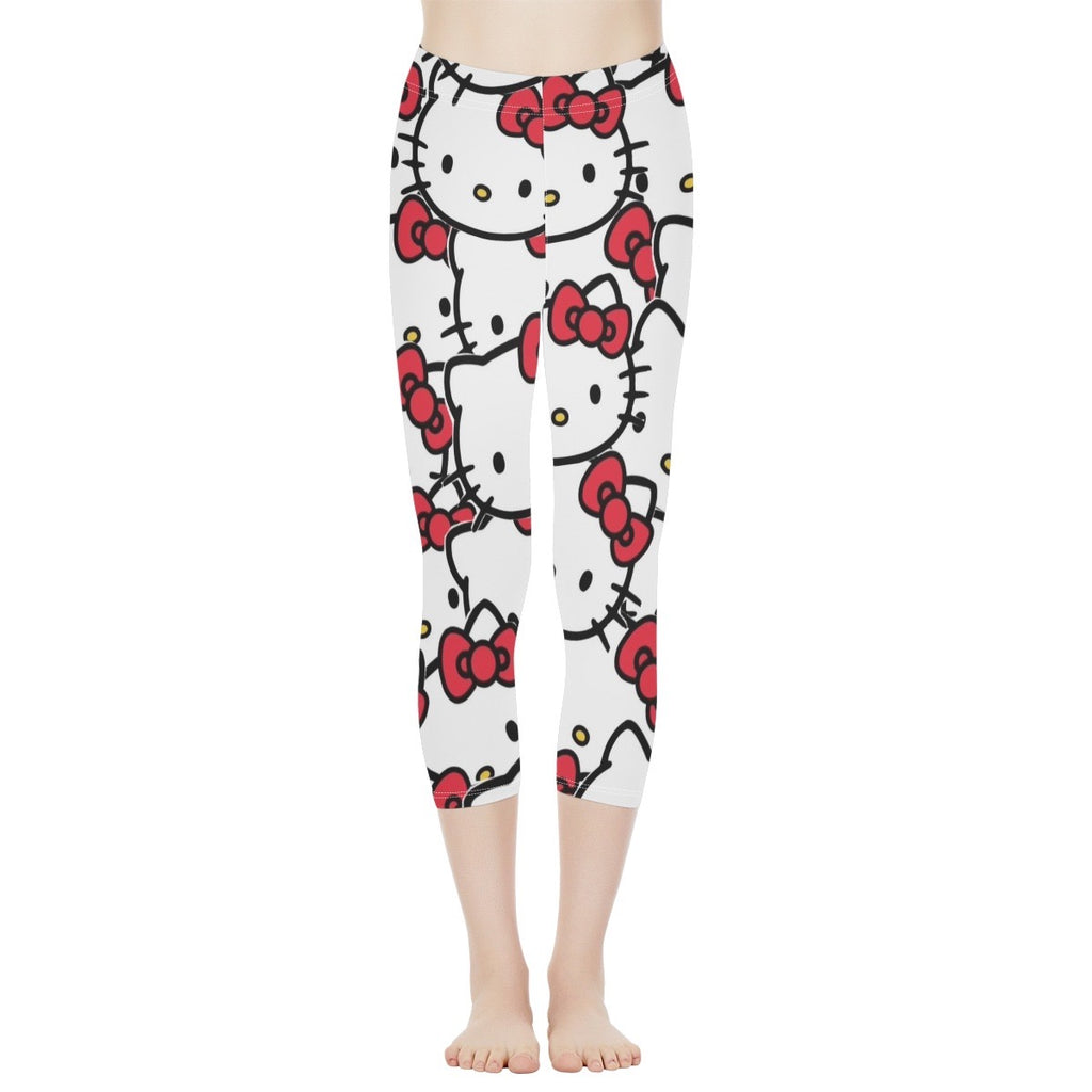 hello kitty red capris
