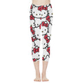 hello kitty red capris