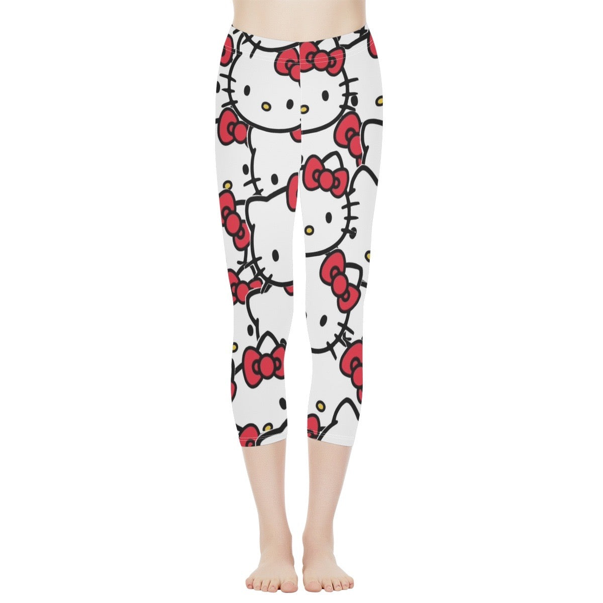 hello kitty red capris