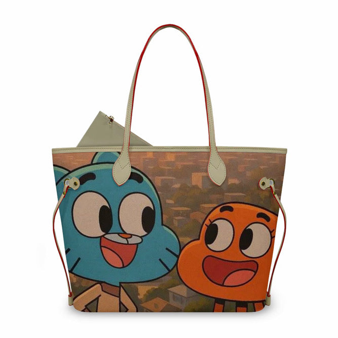 Amazing World of Gumball Tote Bag 💙🧡