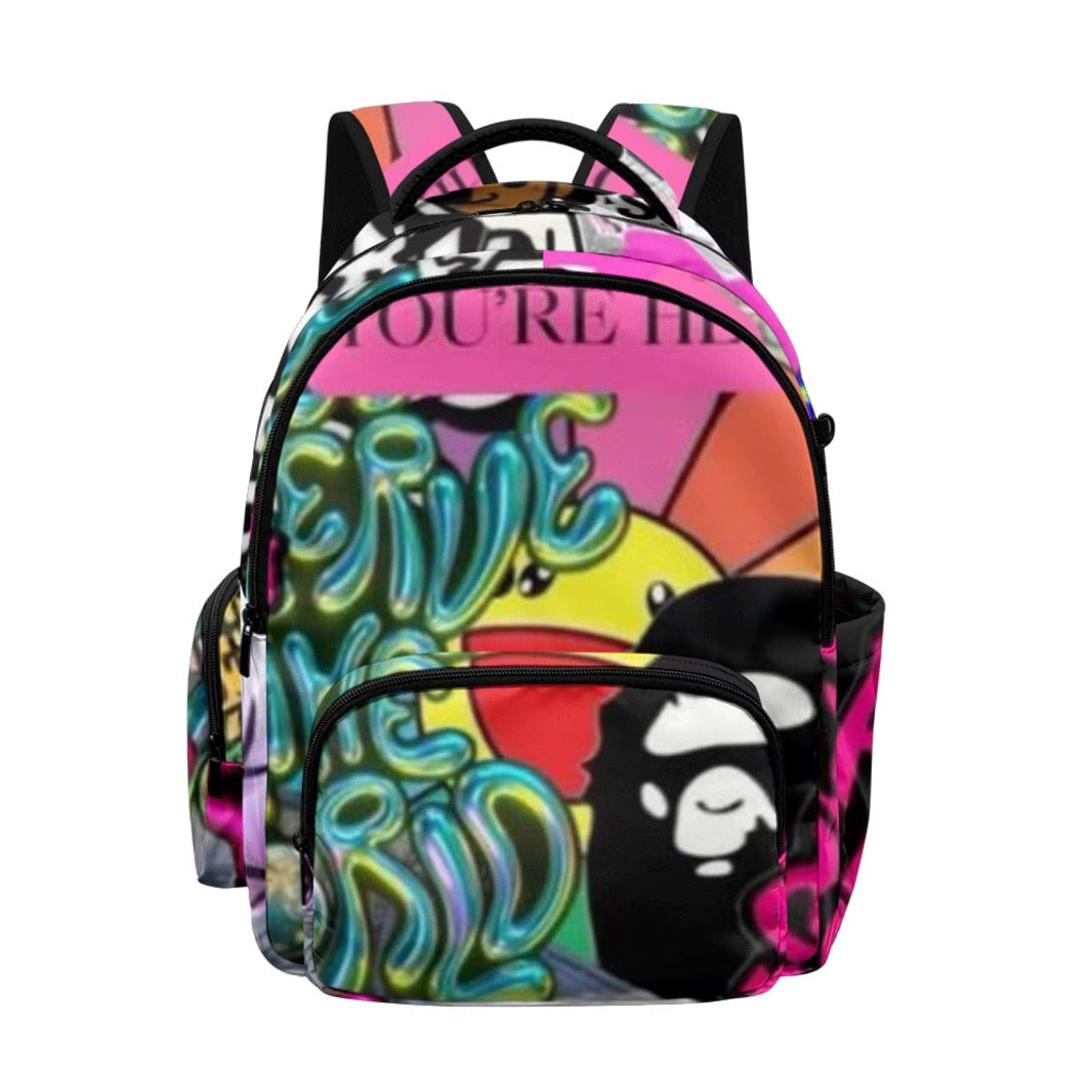 you’re her backpack
