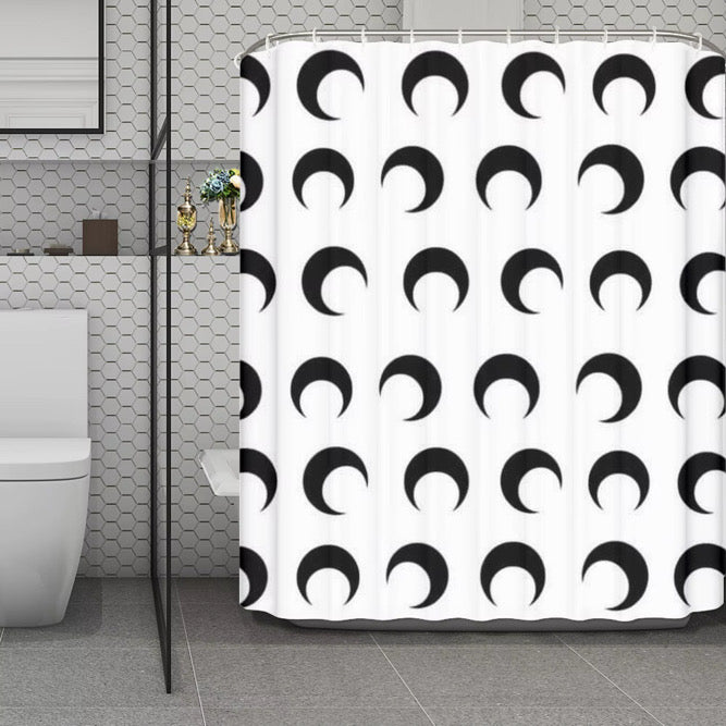 ms.moon shower curtain