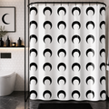ms.moon shower curtain