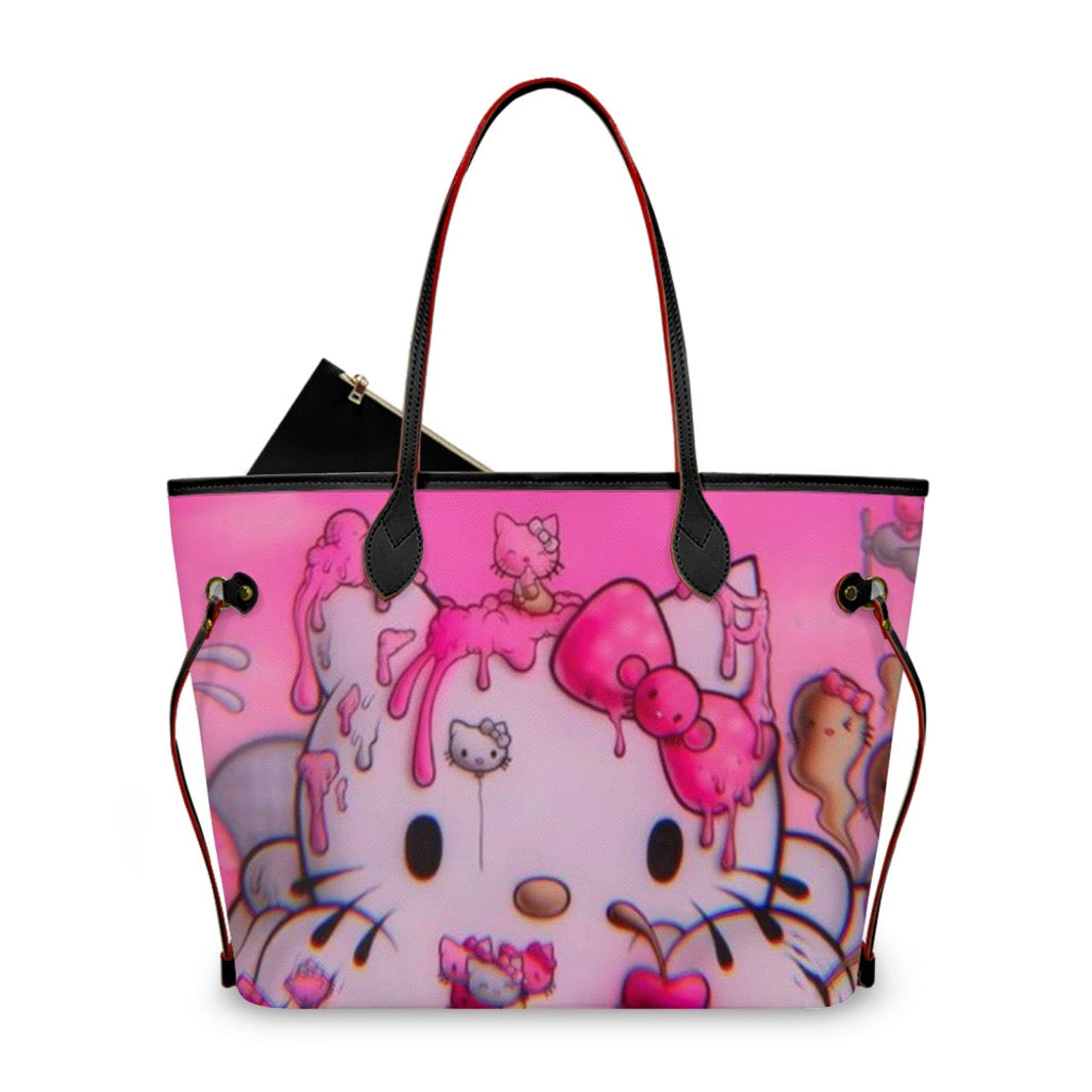 hello sundae tote bag