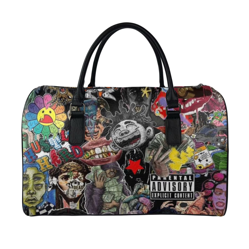running away is easy duffle bag🫆