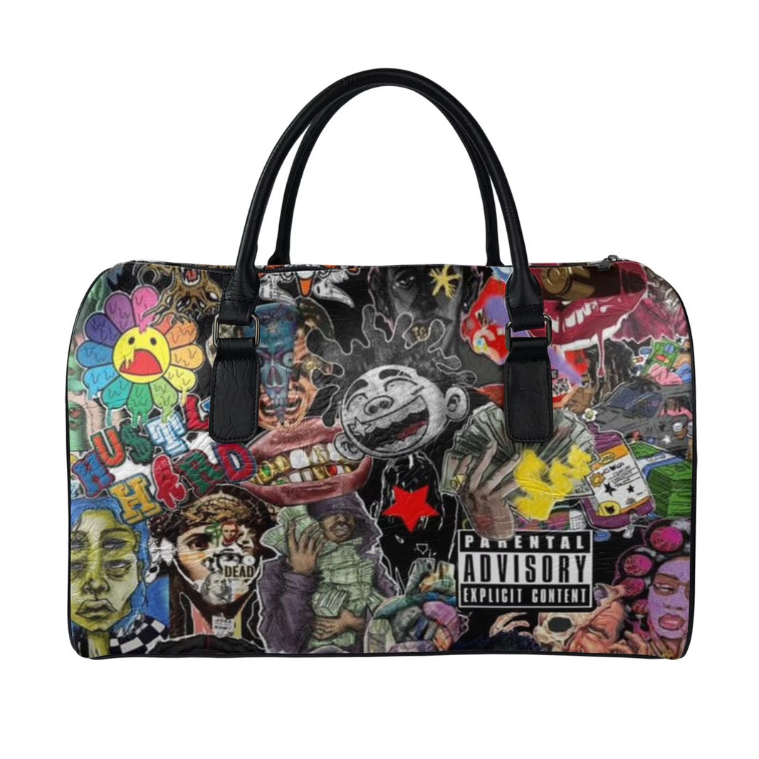 running away is easy duffle bag🫆