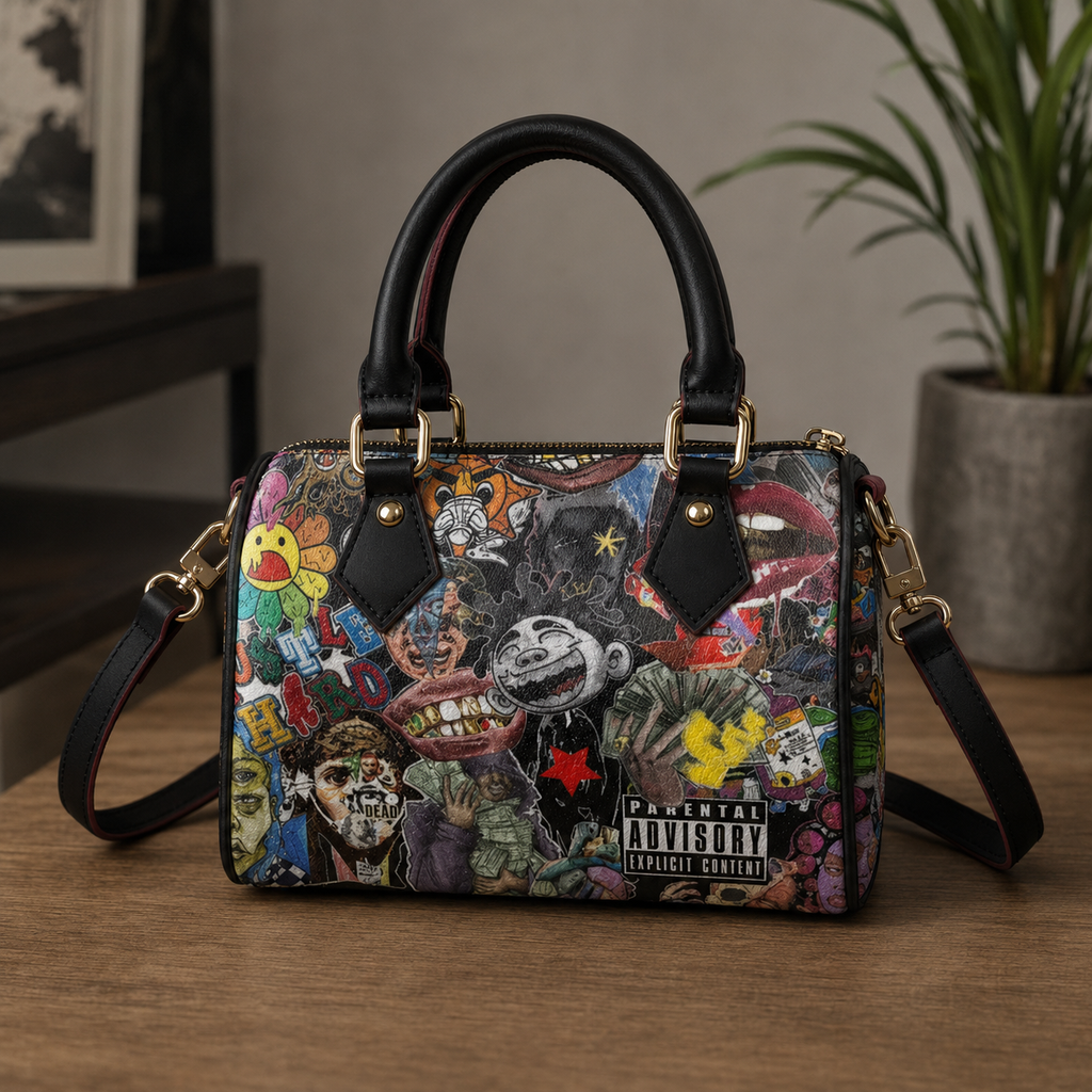 running away is easy handbag🫆