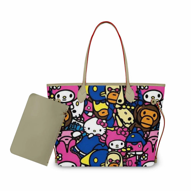 hello milo tote bag