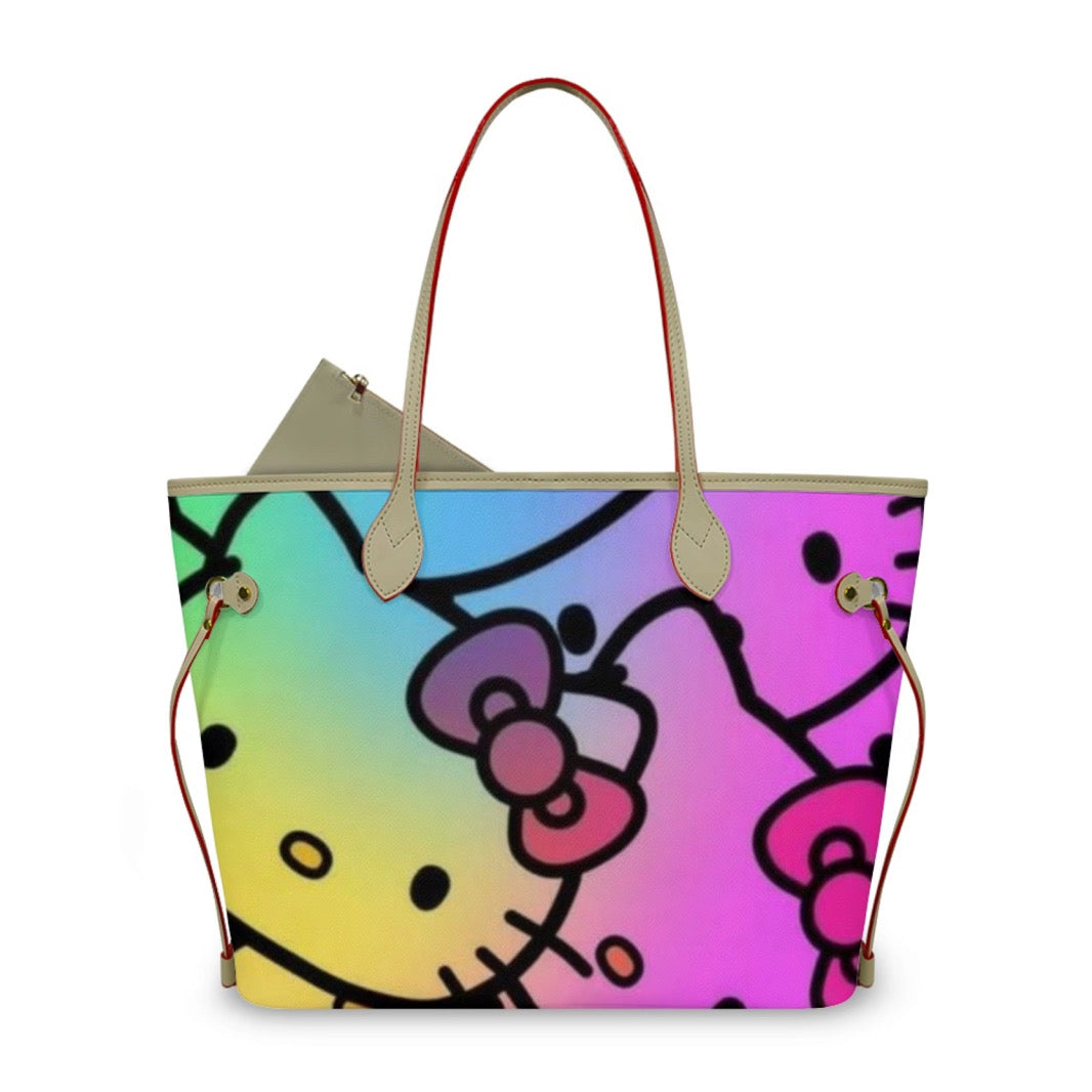 Pastel Pop Kitty Tote bag