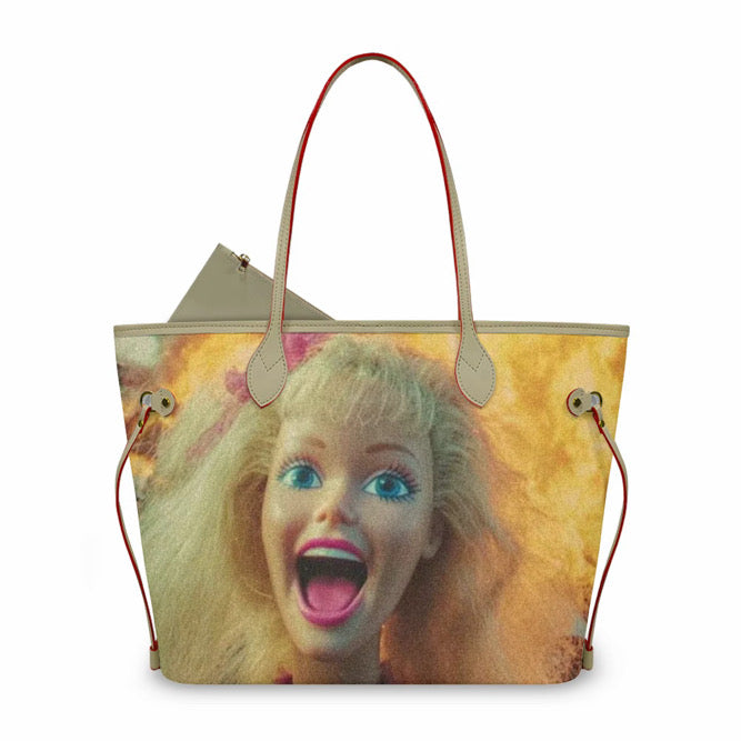 WTF Barbie tote bag