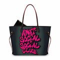 anti social tote bag