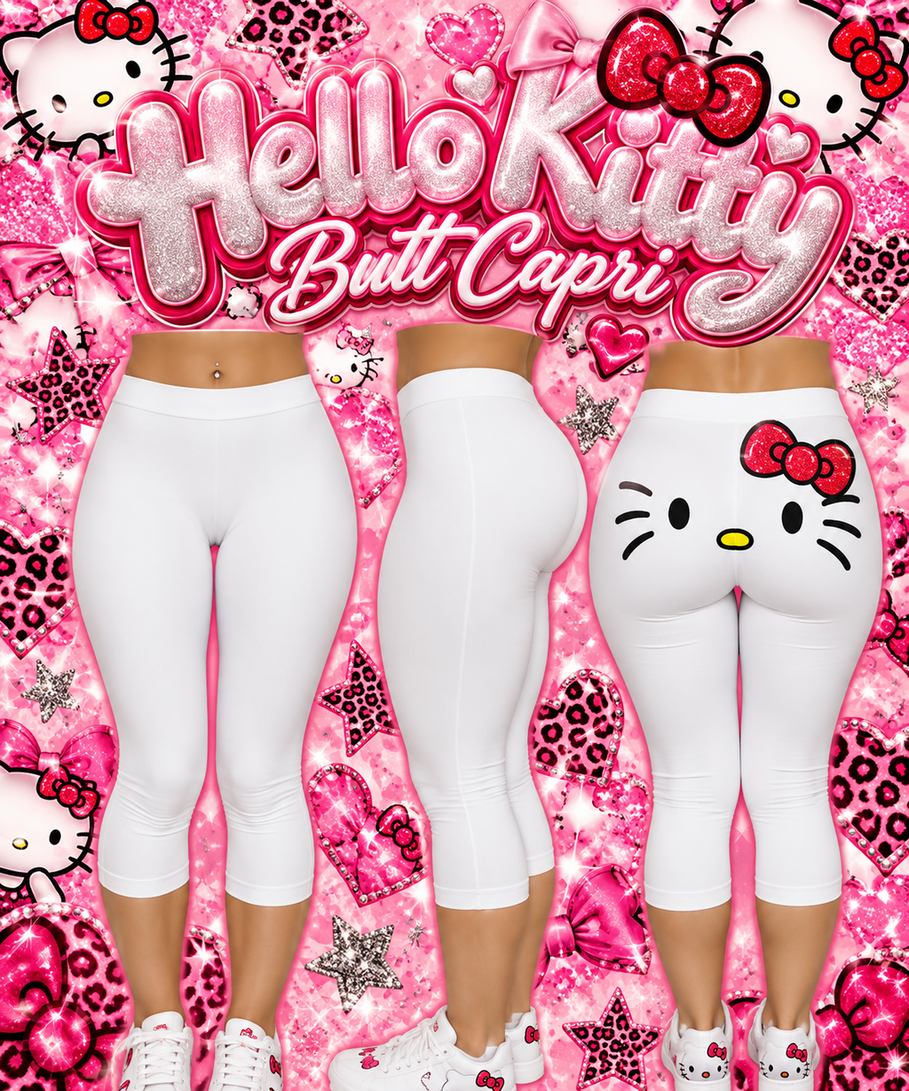 hello kitty butt capriii❤️