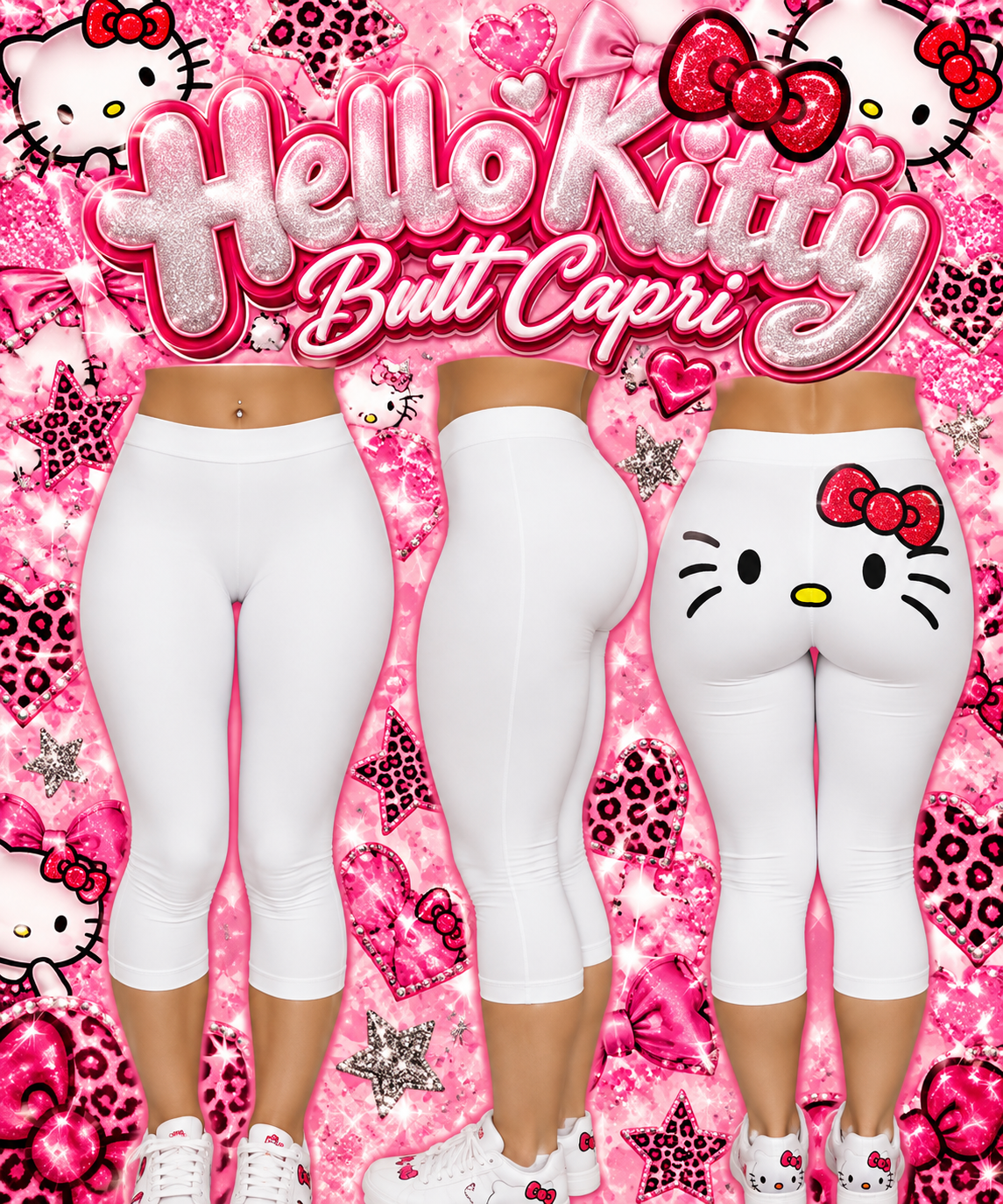 hello kitty butt capriii❤️