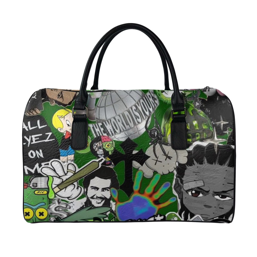 world is yours duffle bag