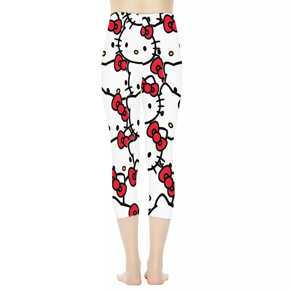 hello kitty red capris