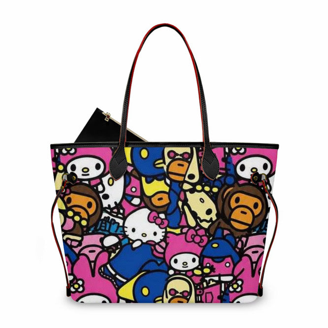 hello milo tote bag