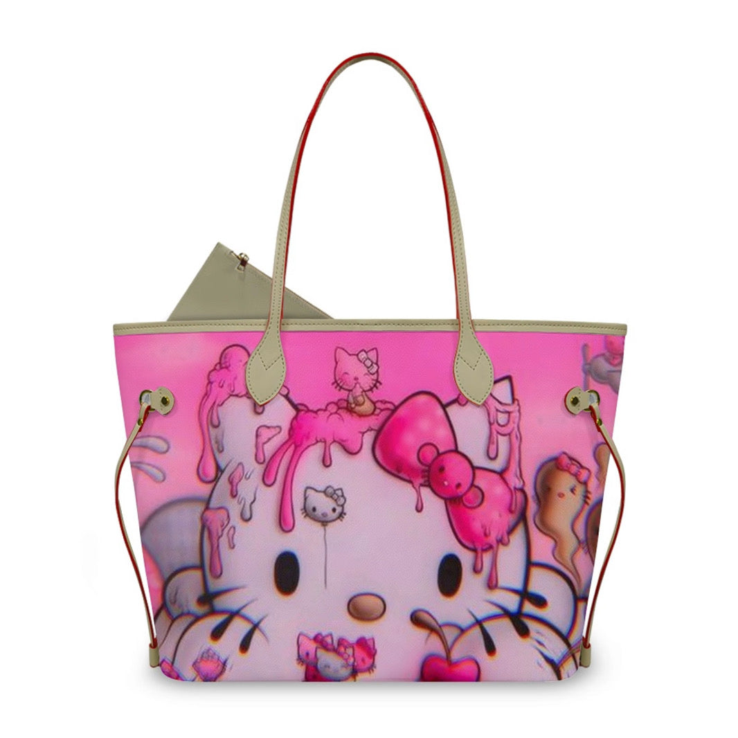 hello sundae tote bag
