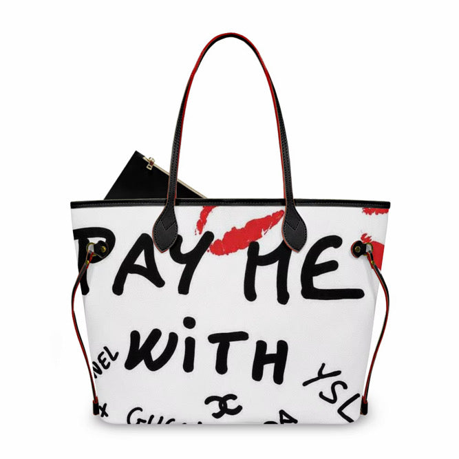 pay me with ❤️ tote bag