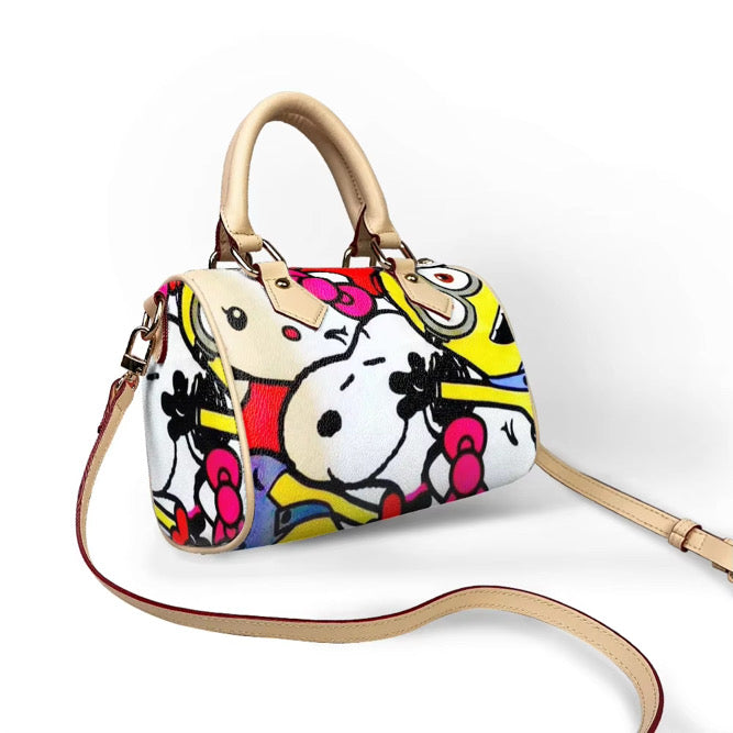 Cartoon Crush Mini Tote Bag