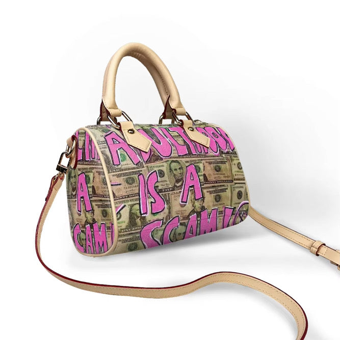 Millionaire Mindset Mini Boston Bag